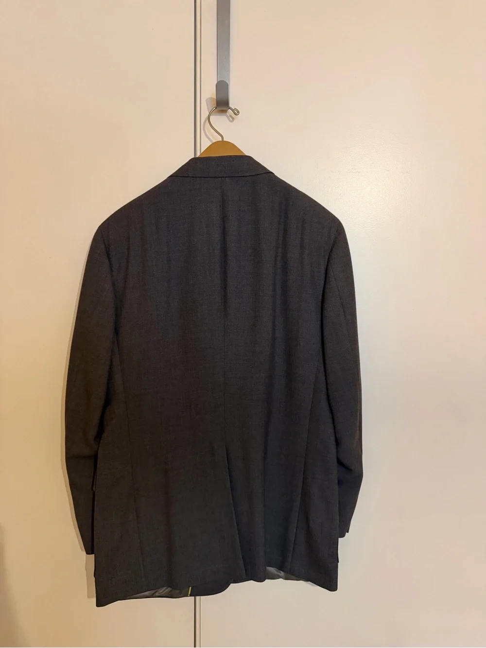 Austin Reed Men's Charcoal Gray Two-Button Blazer
